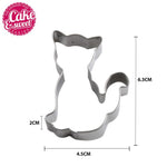 Christmas Cookie Cutters Stainless Steel Cute Animal Candy Shape Biscuit Mold DIY Fondant Pastry Decorating Baking Cooking Tools