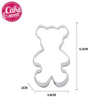 Christmas Cookie Cutters Stainless Steel Cute Animal Candy Shape Biscuit Mold DIY Fondant Pastry Decorating Baking Cooking Tools