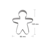 Christmas Cookie Cutters Stainless Steel Cute Animal Candy Shape Biscuit Mold DIY Fondant Pastry Decorating Baking Cooking Tools