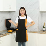 kitchen aprons for woman coffee shop and hairdresser Sleeveless work apron bib cooking work clothing antifouling aprons LOGO