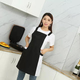 kitchen aprons for woman coffee shop and hairdresser Sleeveless work apron bib cooking work clothing antifouling aprons LOGO