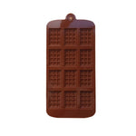 DIY chocolate mold silicone waffle pudding mold baking tools ice grid cake home decor kitchen cooking tools