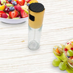 Glass Olive Oil Sprayer Oil Spray Empty Bottle Vinegar Bottle Oil Dispenser for Cooking Salad BBQ Kitchen Baking