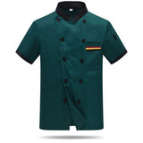 2019 New Chef Clothes Kitchen Chef Uniform Short Sleeve Cafe Hotel Restaurant Work Wear Chef Clothing Cooking Jacket Uniforms