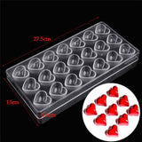 DIY 21 Diamond Candy Mold MouldsClear Hard Chocolate Maker Polycarbonate PC