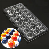 DIY 21 Diamond Candy Mold MouldsClear Hard Chocolate Maker Polycarbonate PC