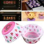 Beatiful 100 pcs/lot Cooking Tools Grease-proof Paper Cup Cake Liners Baking Cup Muffin Kitchen Cupcake Cases Cake Mold