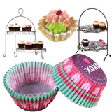 Beatiful 100 pcs/lot Cooking Tools Grease-proof Paper Cup Cake Liners Baking Cup Muffin Kitchen Cupcake Cases Cake Mold