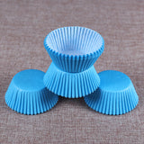 Beatiful 100 pcs/lot Cooking Tools Grease-proof Paper Cup Cake Liners Baking Cup Muffin Kitchen Cupcake Cases Cake Mold