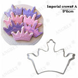 Christmas Cookie Cutter Stainless Steel Cut Candy Biscuit Mold Cooking Tools Christmas Theme Metal Cutters Mould Snowflake Snowm