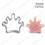 Christmas Cookie Cutter Stainless Steel Cut Candy Biscuit Mold Cooking Tools Christmas Theme Metal Cutters Mould Snowflake Snowm