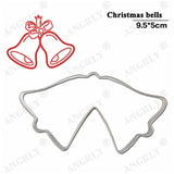 Christmas Cookie Cutter Stainless Steel Cut Candy Biscuit Mold Cooking Tools Christmas Theme Metal Cutters Mould Snowflake Snowm