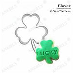 Christmas Cookie Cutter Stainless Steel Cut Candy Biscuit Mold Cooking Tools Christmas Theme Metal Cutters Mould Snowflake Snowm