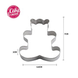 Christmas Cookie Cutters Stainless Steel Cute Animal Candy Shape Biscuit Mold DIY Fondant Pastry Decorating Baking Cooking Tools